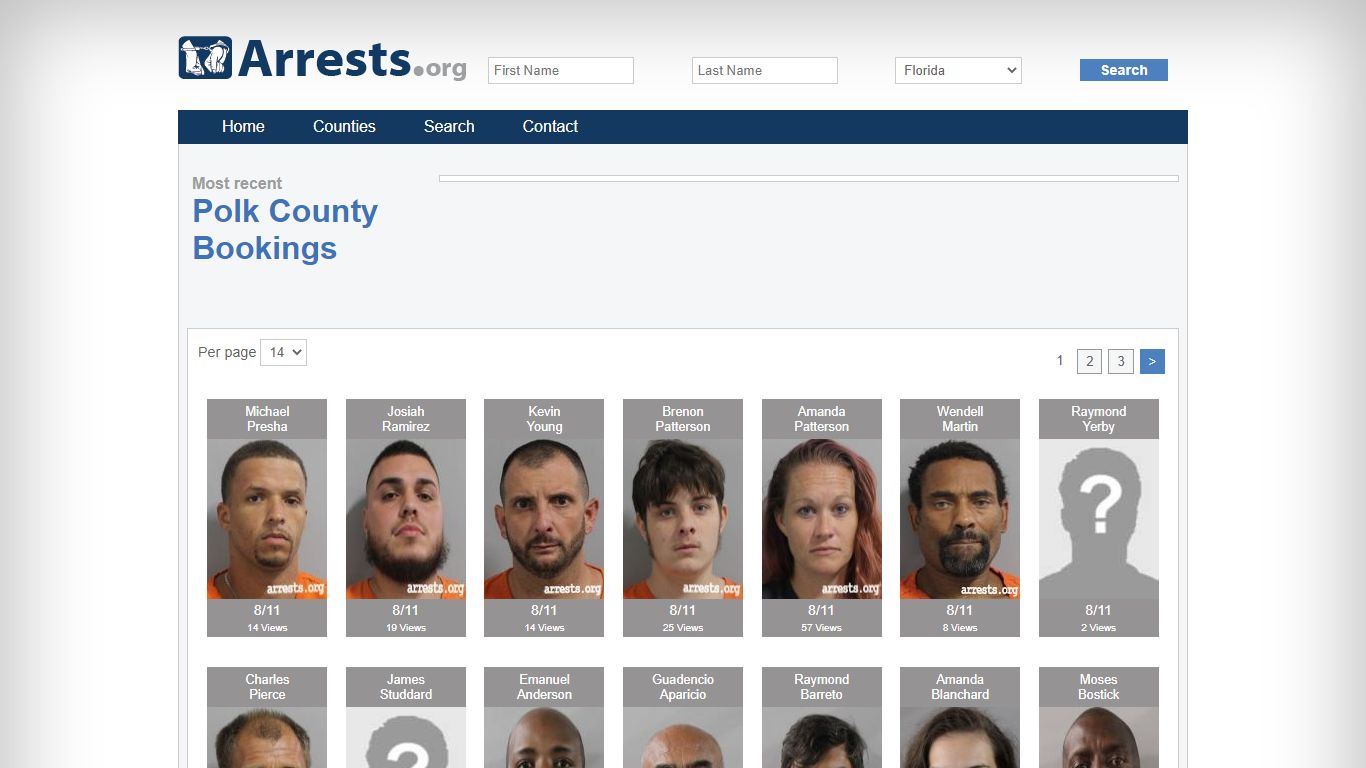 Polk County Arrests and Inmate Search